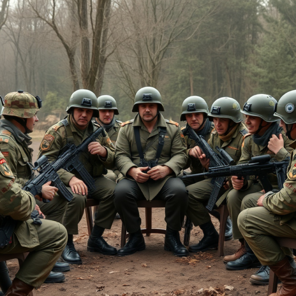 Militärs diskutieren über KI in Kriegen