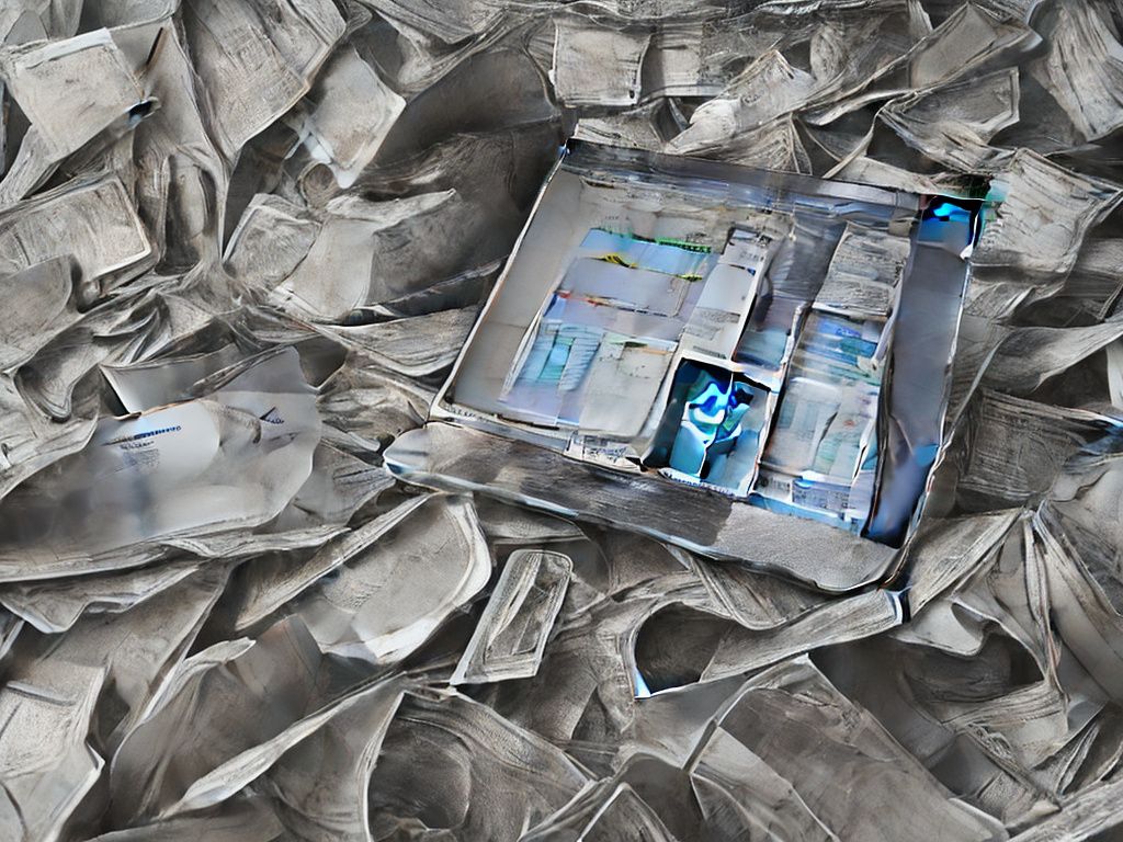 A person looking at a cryptocurrency chart with a confused expression, representing regulatory uncertainty.