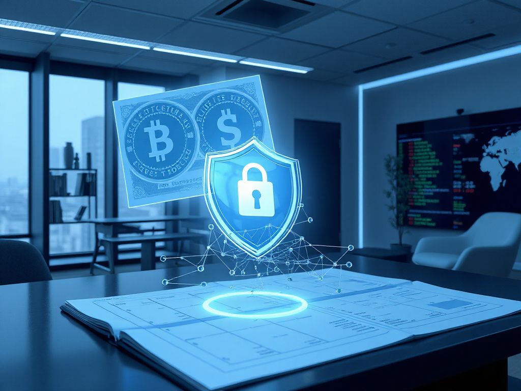 Holographic tokenized stock and bond certificates on a blockchain ledger with a digital security shield